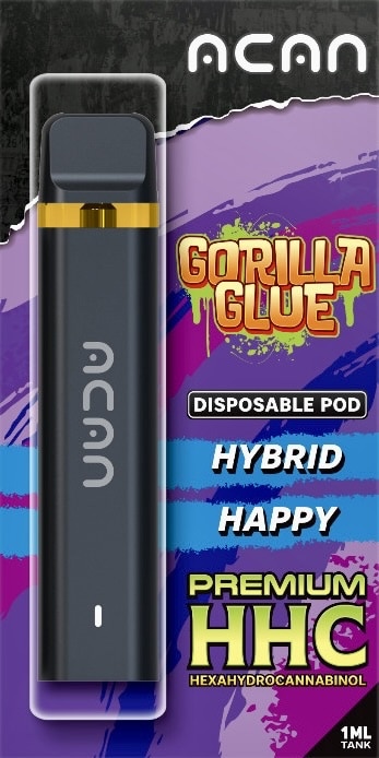 hhc vape pen 1ml gorilla glue hybrid happy