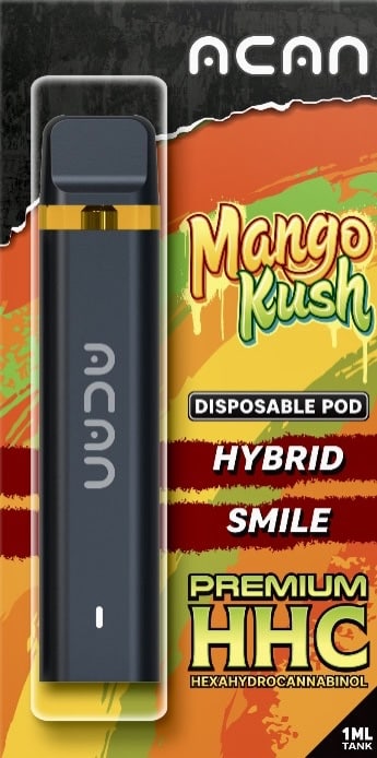 hhc vape pen 1ml mango kush hybrid smile
